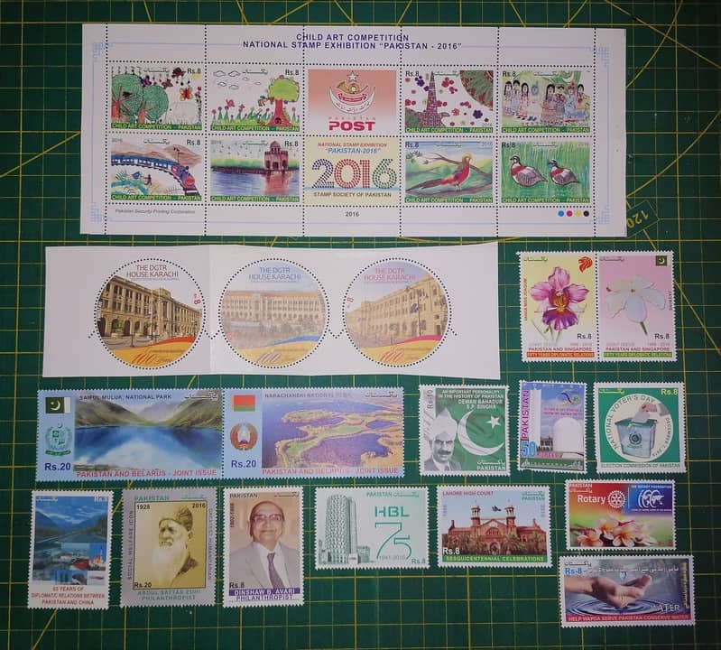 Postal Stamps of Pakistan 14
