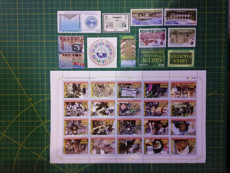 Postal Stamps of Pakistan 15