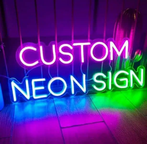 Best Cheap Custom Neon Sign | Price is according to your sign 0