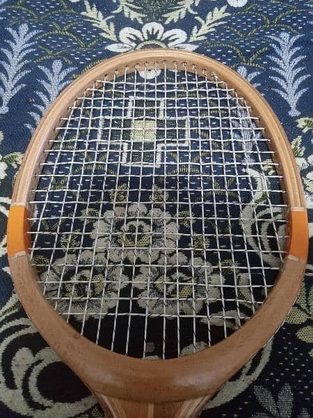 VINTAGE DT EKSTRA USSR RUSSIAN WOOD TENNIS RACKET 5