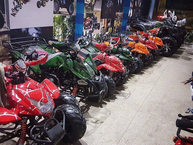 fresh stock Atv 4 wheels 50cc to 250cc delivery all Pakistan 10