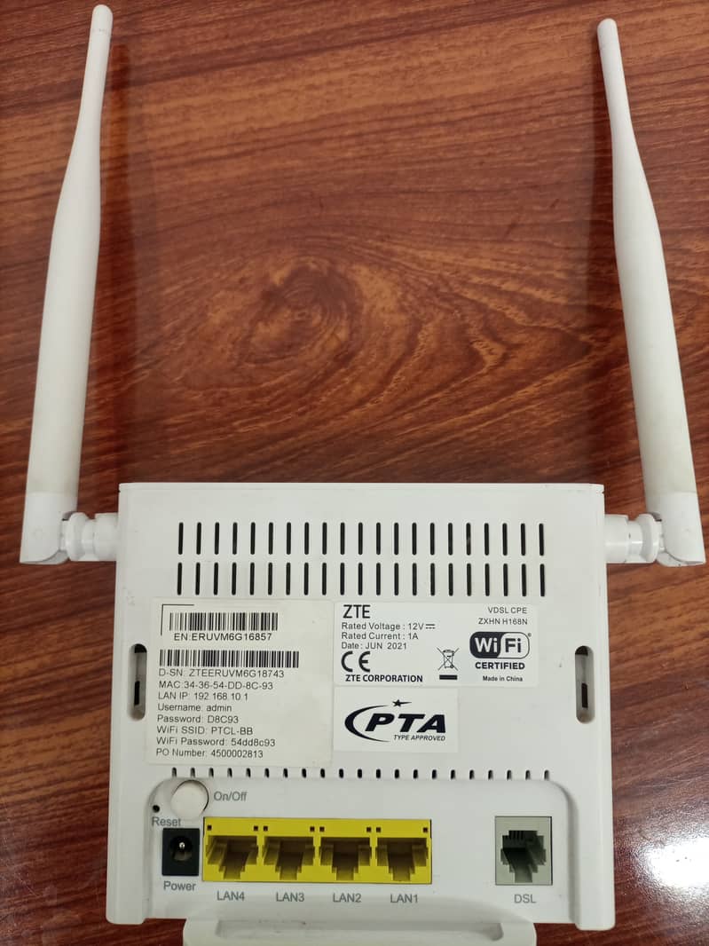 PTCL New Modem Vdsl and Dsl With Usb Port Added 2