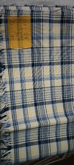 check shirt fabric  for men's,