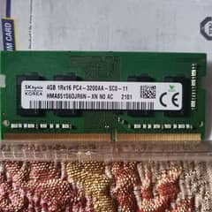 Dell 4GB DDR4 2933Mhz laptop ram 0