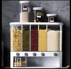 Wall Mounted Grains Container