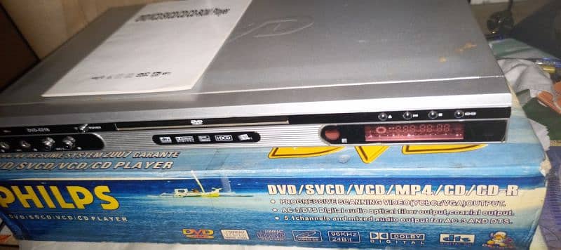 New Philips DVD player 2
