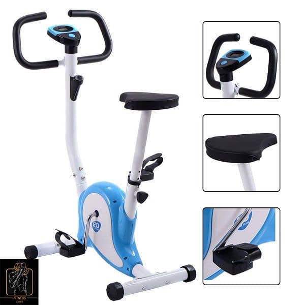 Exercise Bike with Belt Resistance Home Trainer Home 03020062817 1