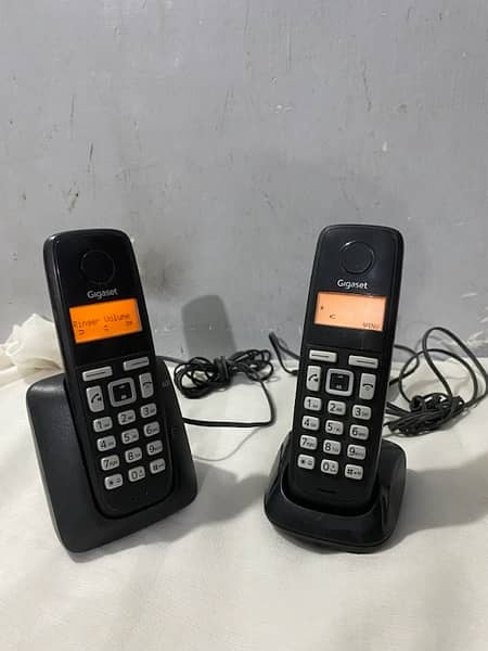 cordless phone panasonic 2-line 1