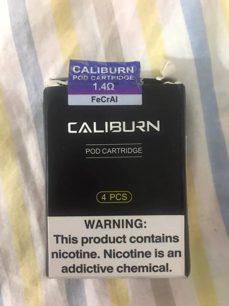 Caliburn Pod Cartridge 4 pc Set 1