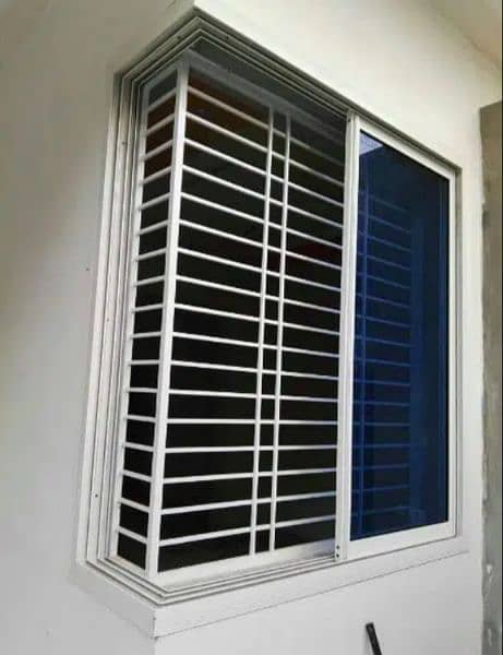 Aluminium & glass door windows work 12mm | partion | 03004325356 5