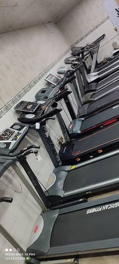 Treadmill. Exercise Cycle. Elleptical. air Walker Machine. Running Machine