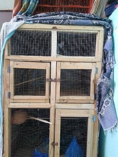 cage for birds and hens