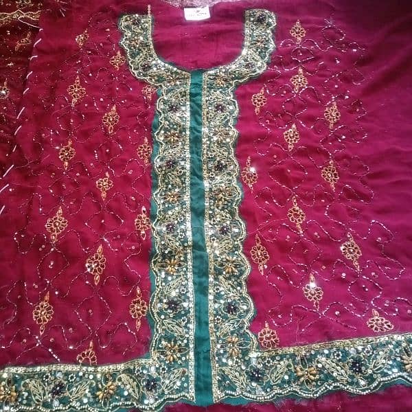 BRABND NEW unstitched BRIDAL LENGHA 03349511993 1