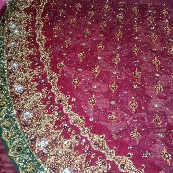 BRABND NEW unstitched BRIDAL LENGHA 03349511993 5