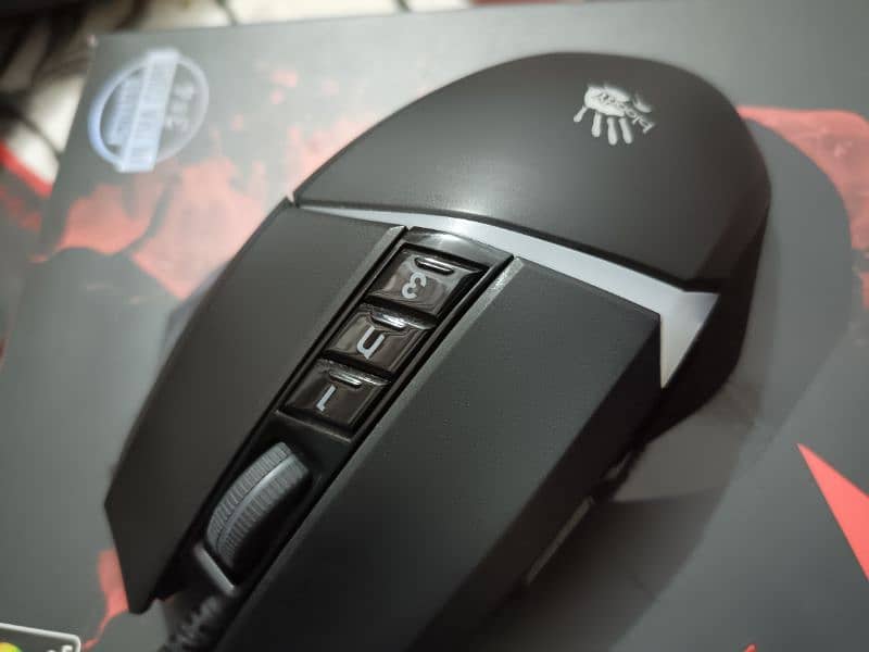 W60 Max Bloody RGB Gaming Mouse Stone Black 2