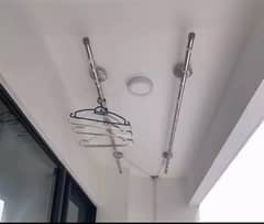Ceiling Mounted Lifting Drying Rack Cloth Hanger