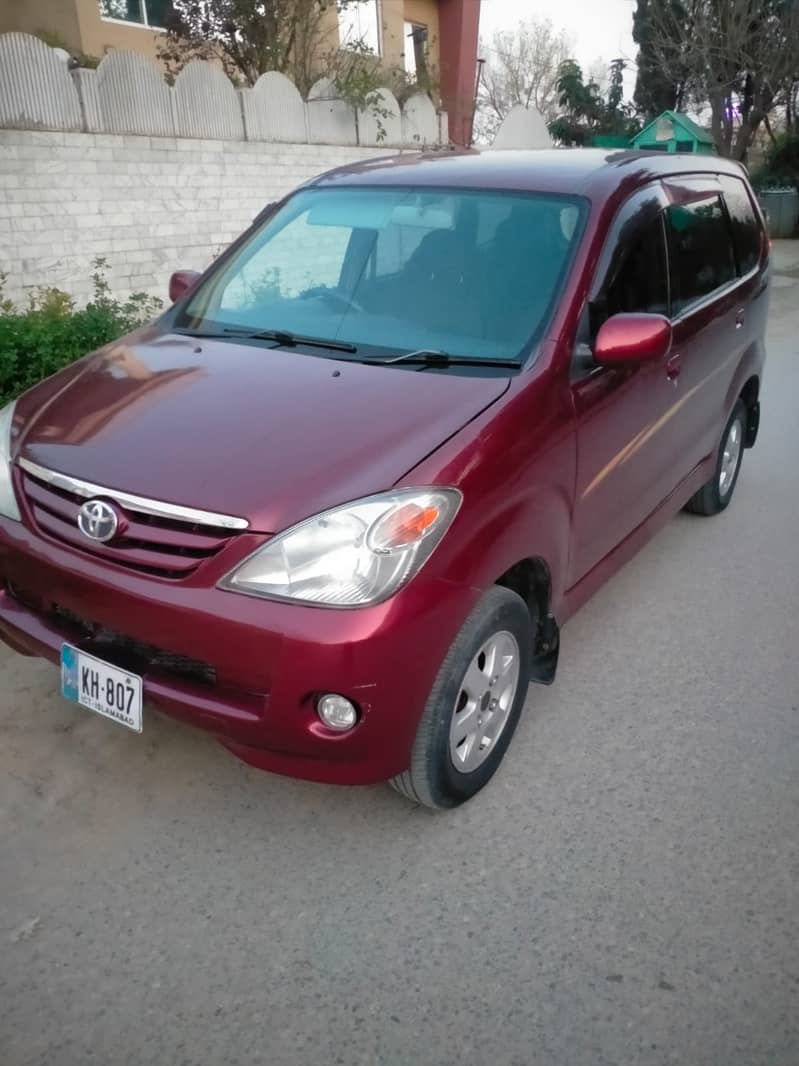 2009 import Toyota Avanza better than Brv 7 seater Automatic 1300cc 4