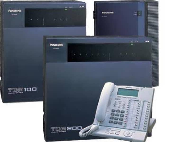 Panasonic tda100,tda200,tda100d,tda600 telephone exchange intercom pbx 1