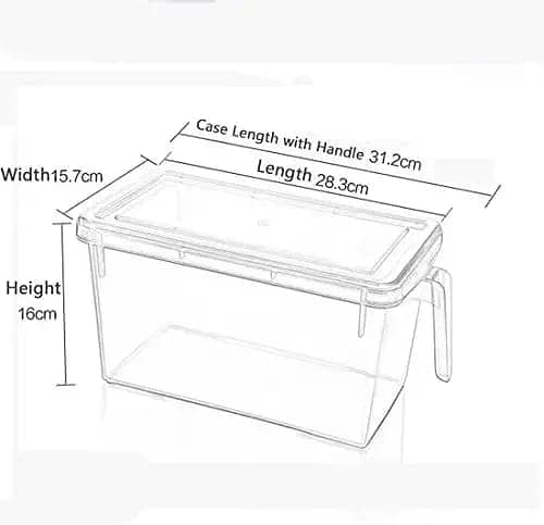 Food Container for Refrigerator/kitchen storage box/grain and meat box 2