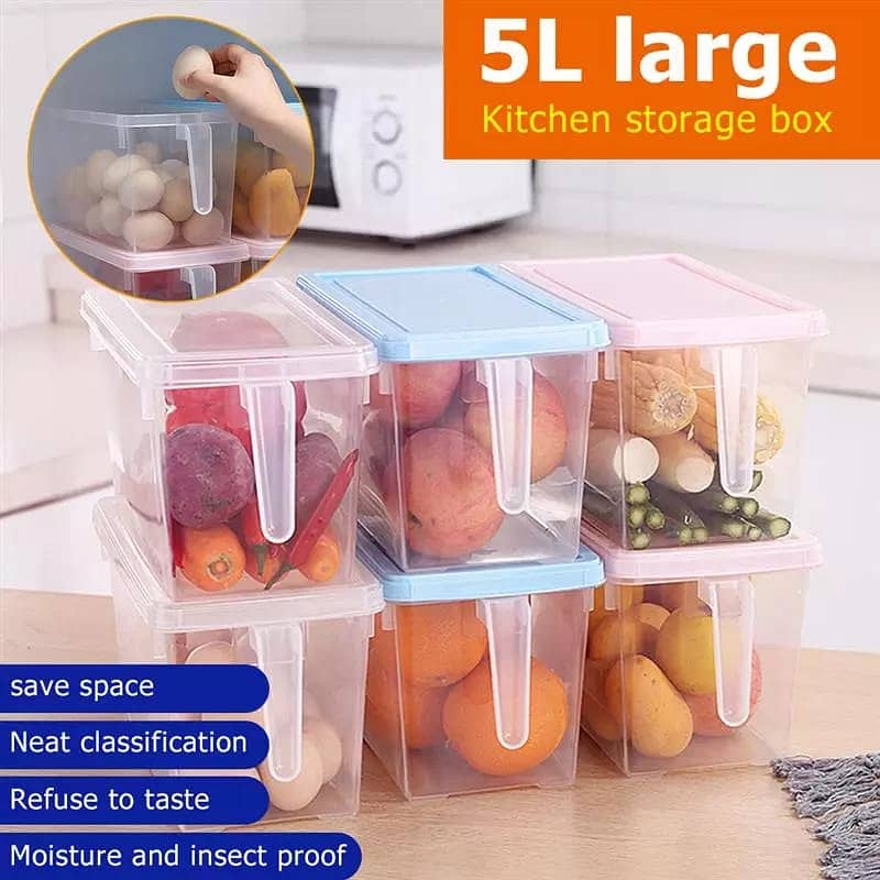 Food Container for Refrigerator/kitchen storage box/grain and meat box 5