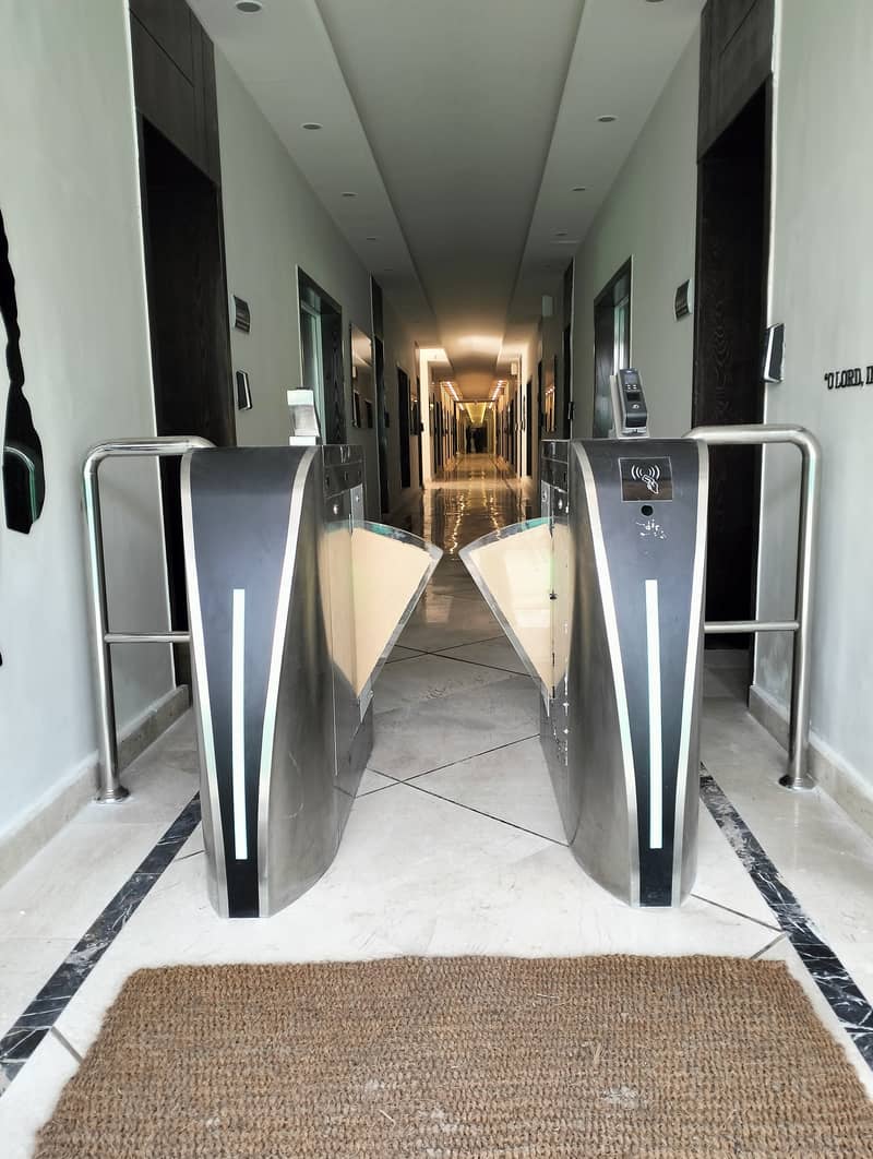 Elegant Flap Barriers | Speed Gates | With Access Control System 5