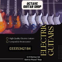 High Quality Electric Guitars at Octave 0