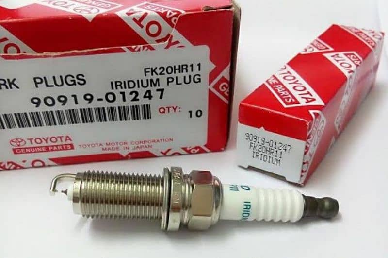 TOYOTA japan genuine laseriridium sparkplugs 4pc for(grande ,V8,Vezel) 3