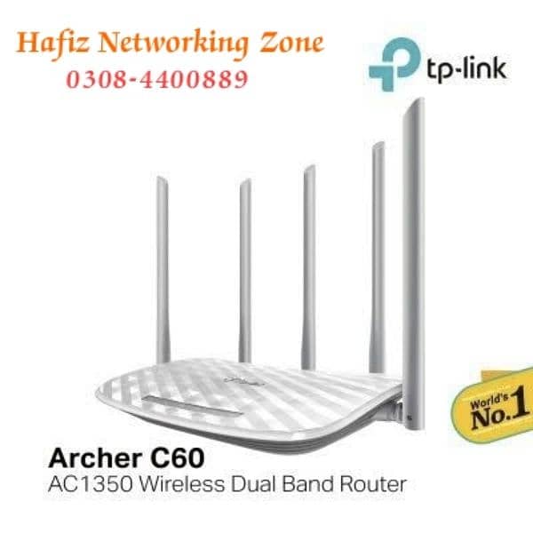 tplink Archer C60 dual band Gigabit WiFi router all Model Available 1