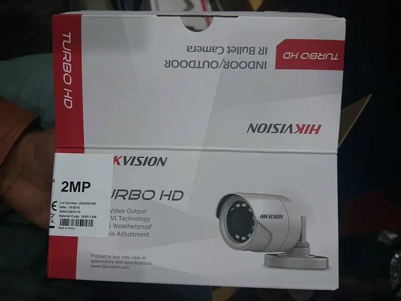 Hikvision CCTV Full HD 4 Cameras Package 10