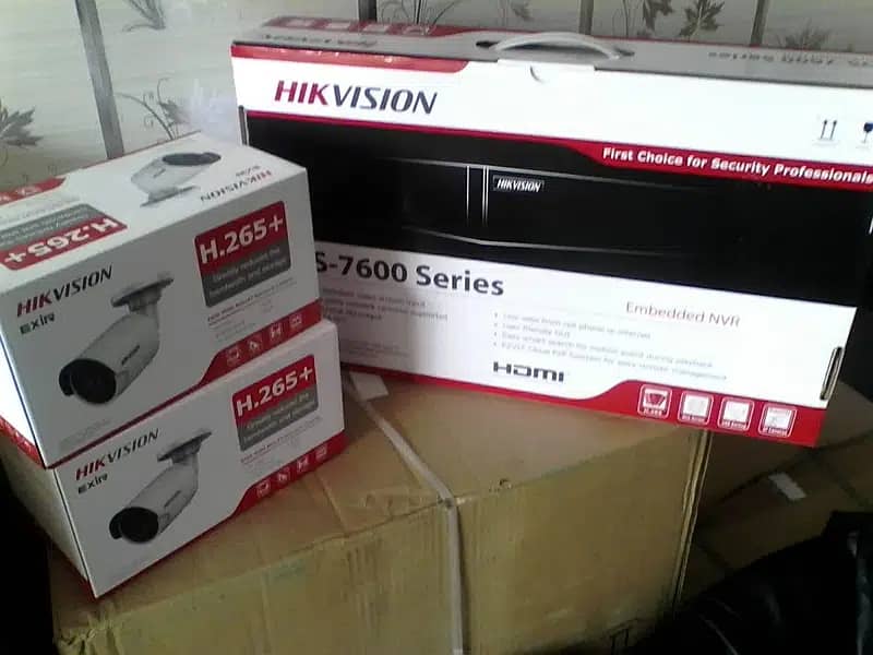 Hikvision CCTV Full HD 4 Cameras Package 3