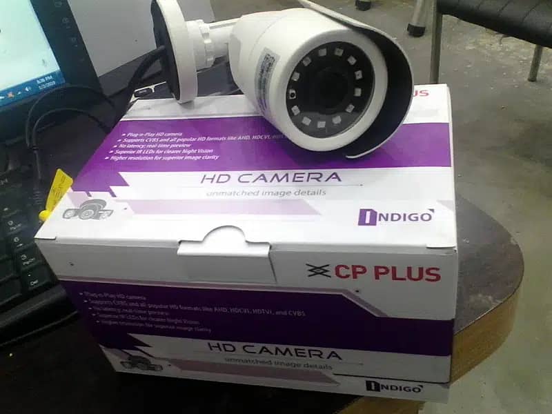 Hikvision CCTV Full HD 4 Cameras Package 8