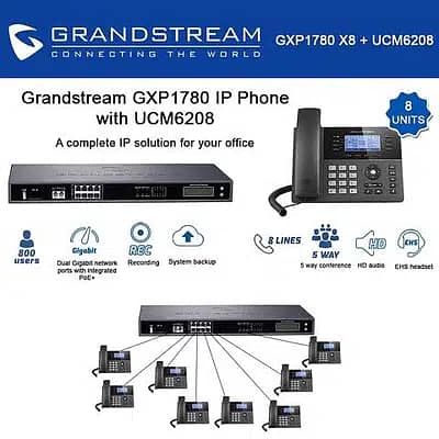 Grand stream UCM 6208 PBX 0