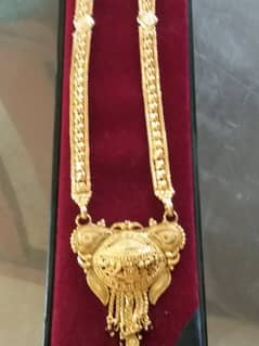 Indian Gold plated long necklace