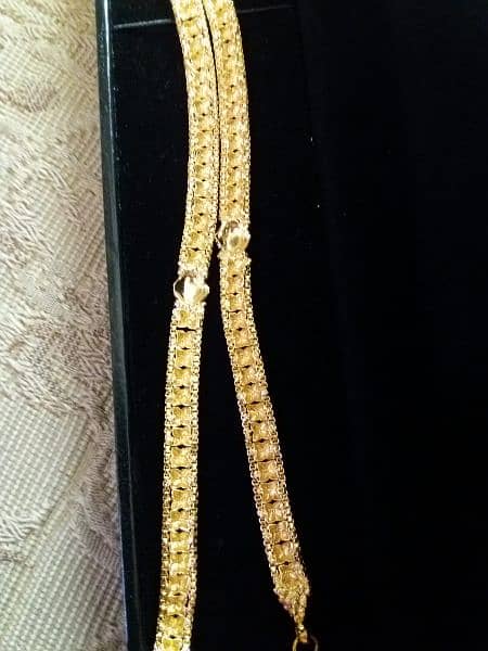 Indian Gold plated long necklace 4