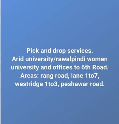 pick and drop services