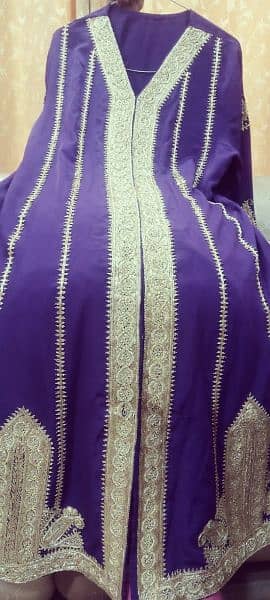 Bridal mughal antique style maxi 6