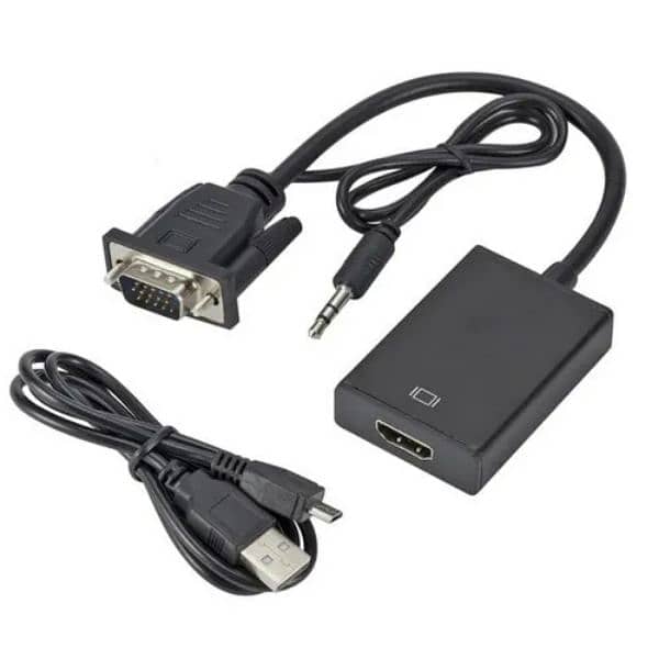 VGA To HDMI Converter (with Audio) 3