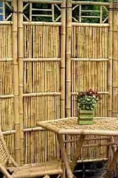 bamboo partion, bamboo fence