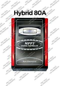 80A Hybrid MPPT Solar Charge Controller