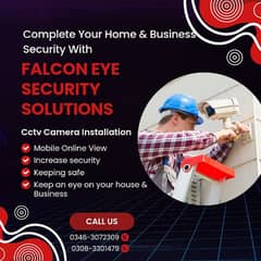 Secure your home and business through CCTV security.