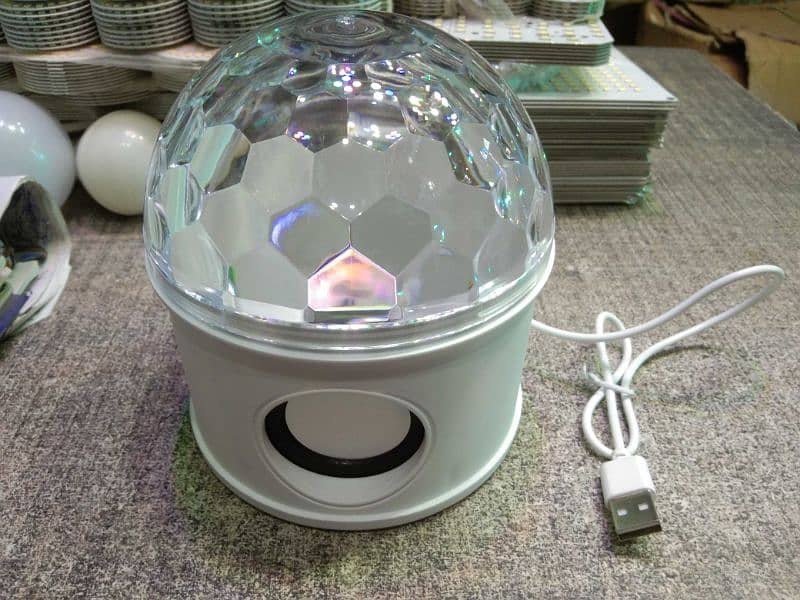 Disco Lights Speaker Bulb USB 2