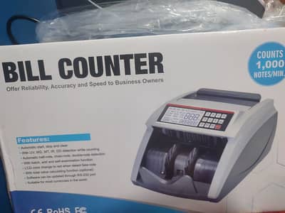 Cash Counting Machine Fake Currency Note Counting Detector,SM-Pakistan 5