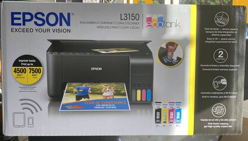 Epson Printer All in one Wireless For sale O334-1O41782 9