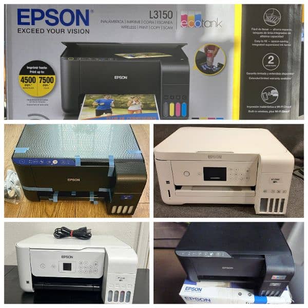 Epson Printer All in one Wireless For sale O334-1O41782 11