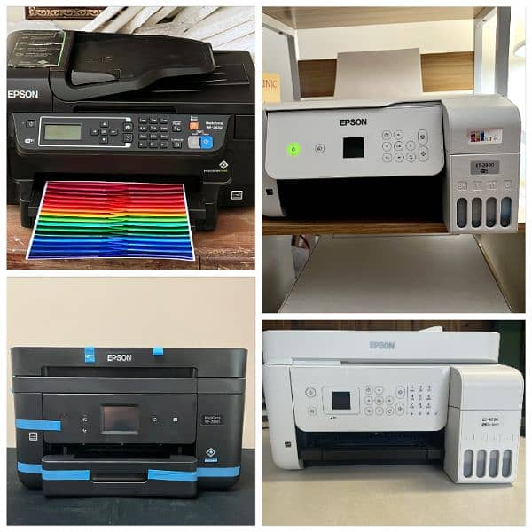 Epson Printer All in one Wireless For sale O334-1O41782 12