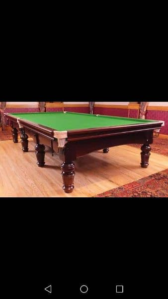 Snooker table & new Billiards 2