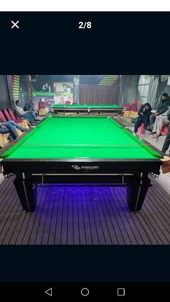 Snooker table & new Billiards 5