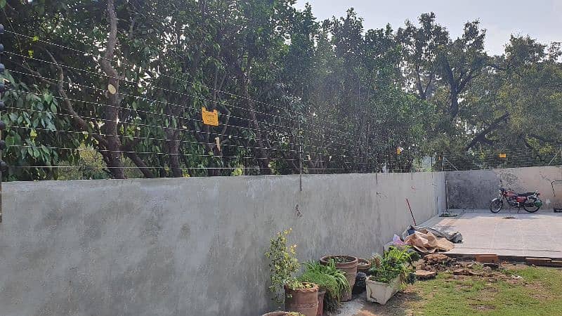 Electric fence for house 1