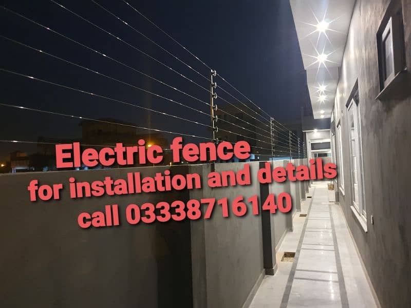 Electric fence for house 10