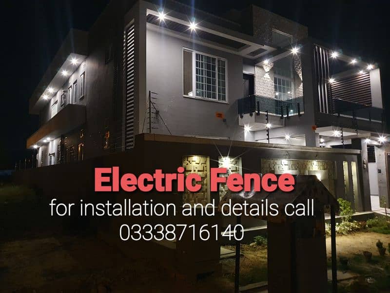 Electric fence for house 15